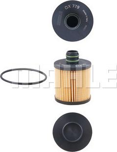 MAHLE OX 779D - Õlifilter onlydrive.pro