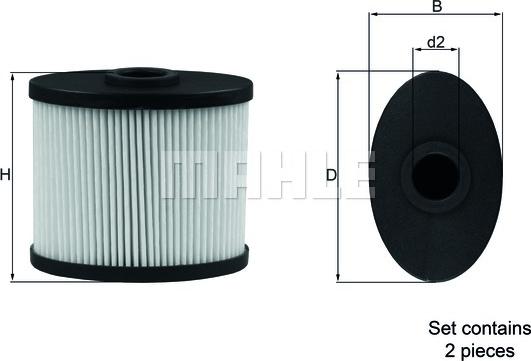 MAHLE SOX 6D/S - Filter, crankcase breather onlydrive.pro