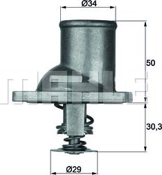 MAHLE TI 1 92 - Coolant thermostat / housing onlydrive.pro