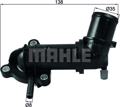 MAHLE TI 245 88 - Coolant thermostat / housing onlydrive.pro