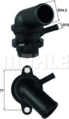MAHLE TI 240 87D - Coolant thermostat / housing onlydrive.pro