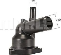 MAHLE TI 257 82 - Coolant thermostat / housing onlydrive.pro