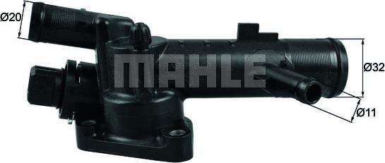 MAHLE TI 215 83 - Coolant thermostat / housing onlydrive.pro