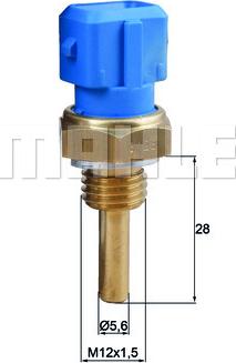 MAHLE TSE 12 - Sensor, coolant temperature onlydrive.pro