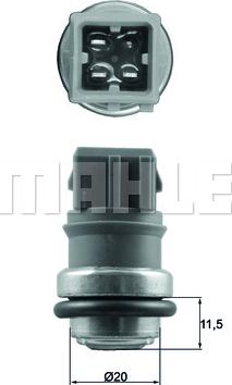 MAHLE TSE 31 - Sensor, coolant temperature onlydrive.pro