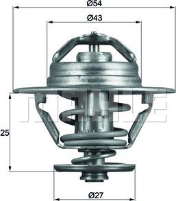 MAHLE TX 93 74D - Coolant thermostat / housing onlydrive.pro