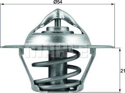 MAHLE TX 112 83D - Coolant thermostat / housing onlydrive.pro