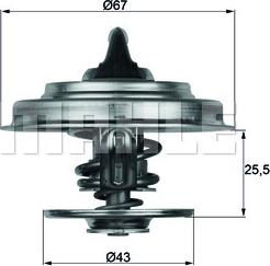 MAHLE TX 18 83D - Coolant thermostat / housing onlydrive.pro