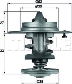 MAHLE TX 80 83 - Coolant thermostat / housing onlydrive.pro