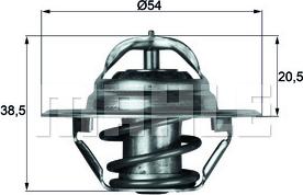 MAHLE TX 3 83D - Coolant thermostat / housing onlydrive.pro