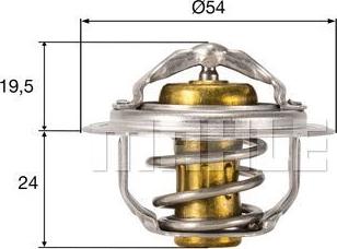 MAHLE TX 212 82D - Termostaat,Jahutusvedelik onlydrive.pro