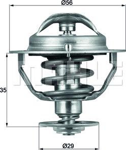 MAHLE TX 73 82D - Coolant thermostat / housing onlydrive.pro