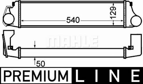 MAHLE CI 337 000P - Intercooler, charger onlydrive.pro