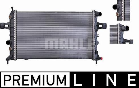 MAHLE CR 228 000P - Radiators, Motora dzesēšanas sistēma onlydrive.pro