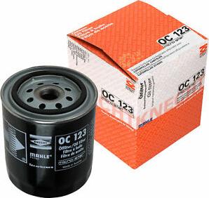 MAHLE OC 123 - Õlifilter onlydrive.pro