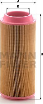 Mann-Filter C 16 400 - Air Filter, engine onlydrive.pro