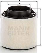 Mann-Filter C 16 114/3 X - Воздушный фильтр, двигатель onlydrive.pro