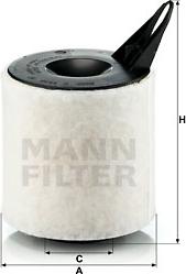 Mann-Filter C 1370 - Oro filtras onlydrive.pro