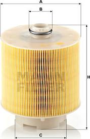 Mann-Filter C 17 137 x - Gaisa filtrs onlydrive.pro