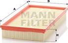 Mann-Filter C 35 148 - Воздушный фильтр, двигатель onlydrive.pro