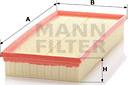 Mann-Filter C 35 126 - Air Filter, engine onlydrive.pro