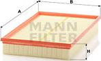 Mann-Filter C 36 188 - Воздушный фильтр, двигатель onlydrive.pro