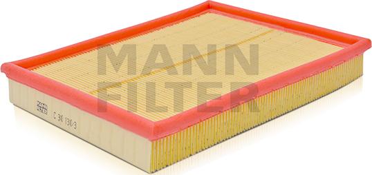 Mann-Filter C 30 130/3 - Air Filter, engine onlydrive.pro