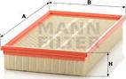 Mann-Filter C 31 130 - Air Filter, engine onlydrive.pro