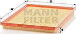 Mann-Filter C 3178 - Air Filter, engine onlydrive.pro