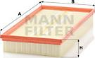 Mann-Filter C 37 153 - Air Filter, engine onlydrive.pro