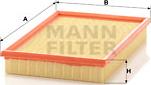 Mann-Filter C 2991/2 - Air Filter, engine onlydrive.pro