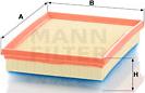 Mann-Filter C 24 036 - Air Filter, engine onlydrive.pro