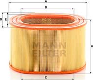 Mann-Filter C 24 135 - Air Filter, engine onlydrive.pro