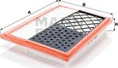 Mann-Filter C 25 004 - Air Filter, engine onlydrive.pro