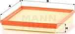 Mann-Filter C 26 009-2 - Air Filter, engine onlydrive.pro