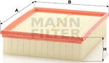 Mann-Filter C 26 168 - Air Filter, engine onlydrive.pro