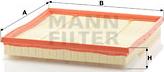 Mann-Filter C 28 125/1 - Воздушный фильтр, двигатель onlydrive.pro