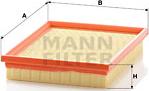 Mann-Filter C 2256 - Air Filter, engine onlydrive.pro