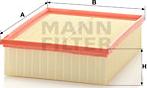 Mann-Filter C 27 192/1 - Воздушный фильтр, двигатель onlydrive.pro