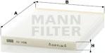 Mann-Filter CU 1936 - Filter, interior air onlydrive.pro