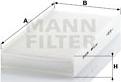 Mann-Filter CU 3847 - Filtrs, Salona telpas gaiss onlydrive.pro