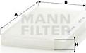 Mann-Filter CU 3337 - Filtrs, Salona telpas gaiss onlydrive.pro