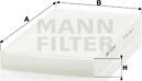 Mann-Filter CU 2956 - Filter, interior air onlydrive.pro