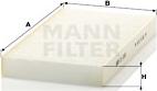 Mann-Filter CU 2951 - Filter, interior air onlydrive.pro