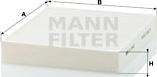 Mann-Filter CU 2442 - Filter, interior air onlydrive.pro