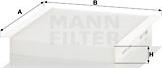 Mann-Filter CU 2454 - Filter, interior air onlydrive.pro