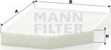 Mann-Filter CU 2450 - Filter, interior air onlydrive.pro