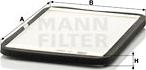 Mann-Filter CU 2424 - Filter, interior air onlydrive.pro