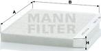 Mann-Filter CU 2422 - Filter, interior air onlydrive.pro