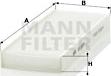 Mann-Filter CU 2623 - Filter, interior air onlydrive.pro